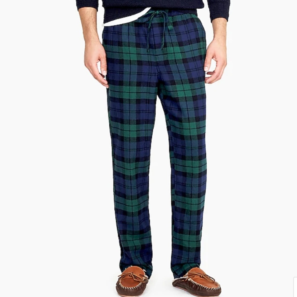 NWT! J. Crew Flannel Plaid Pajama Pants